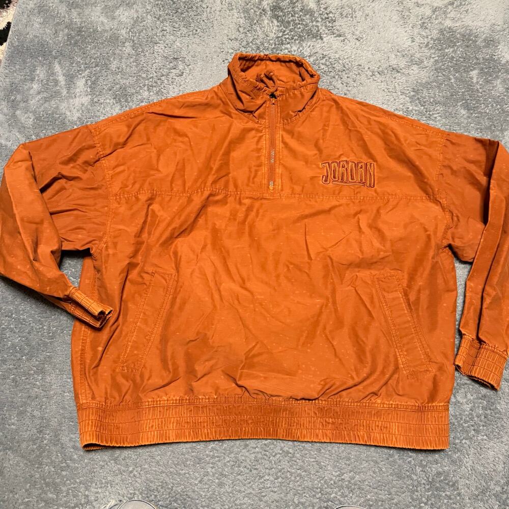 Jordan Sport DNA Jacket Mens XL Orange DA7165 Nylon Blend